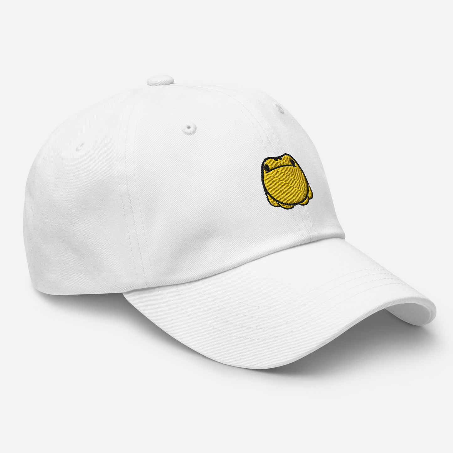 Yellow Frog Cap